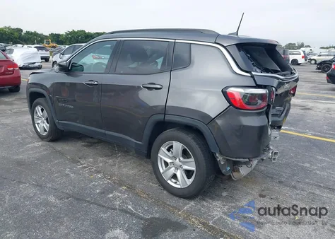 2022 Jeep Compass Latitude 4X4 from USA, damaged, VIN 3C4NJDBB1NT164523